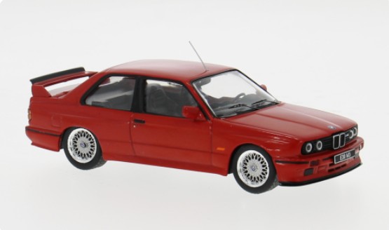 BMW M3 (E30) 1990 Rood - 1:43